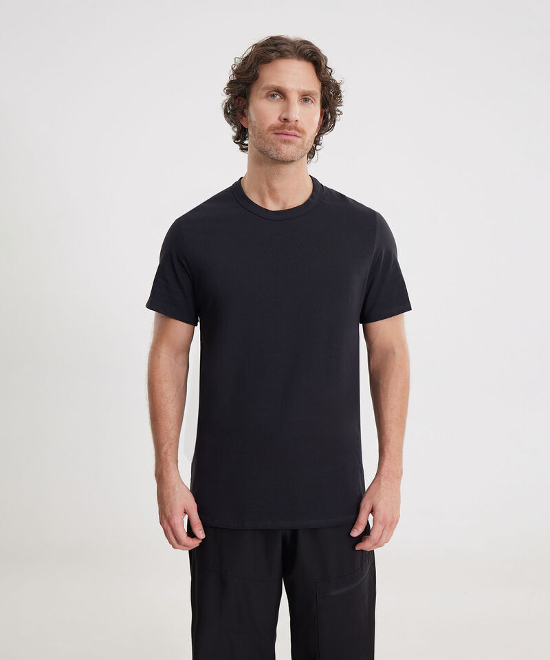 Camiseta Para Hombre Negro