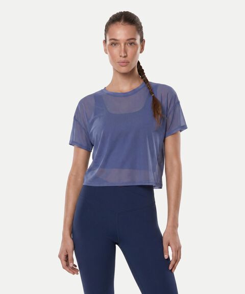 Camiseta Para Mujer Azul image number null