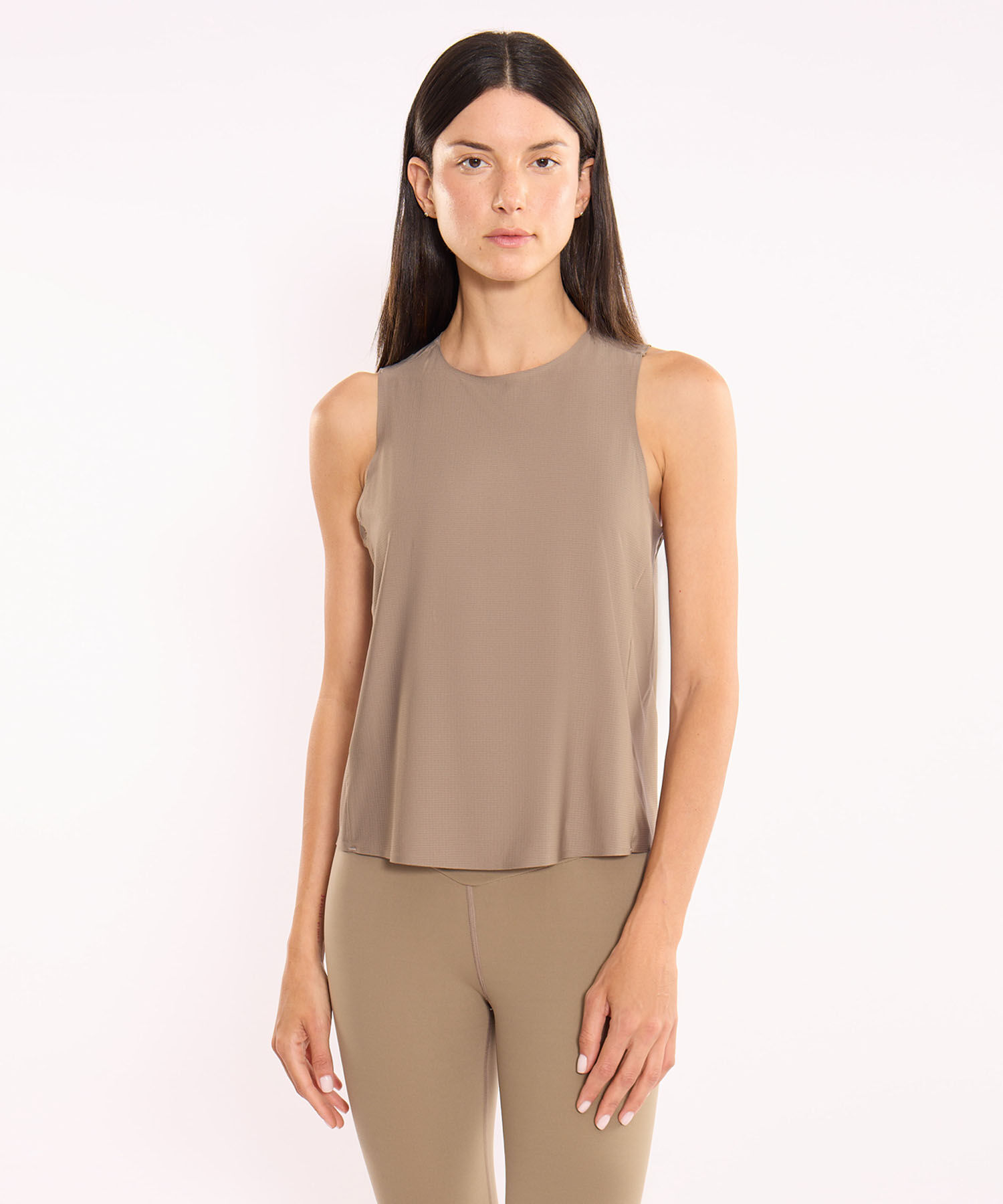 Playera Training Quadlite, Mocca