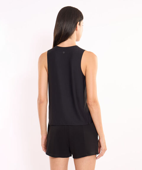 Camiseta Para Mujer Negro
