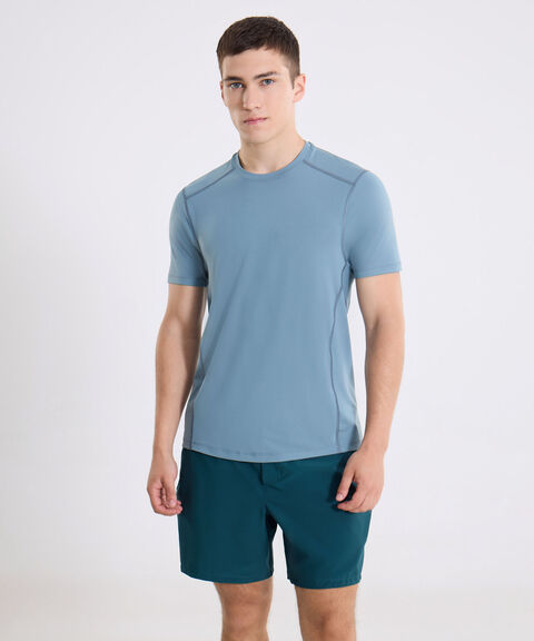 Camiseta Para Hombre AzulMedio