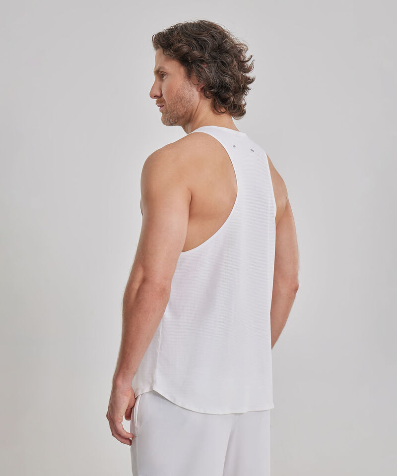 Set Deportivo Blanco con Camiseta Sisa y Short con B&oacute;xer Interno, 