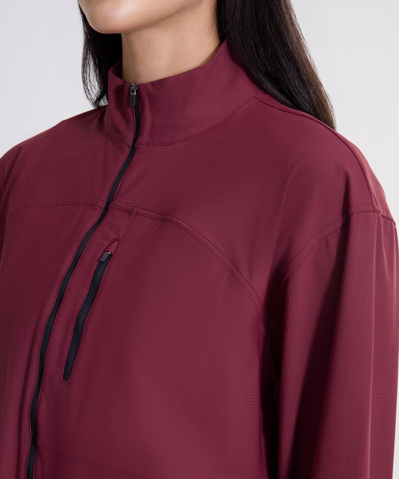 Chaqueta Para Mujer Vino