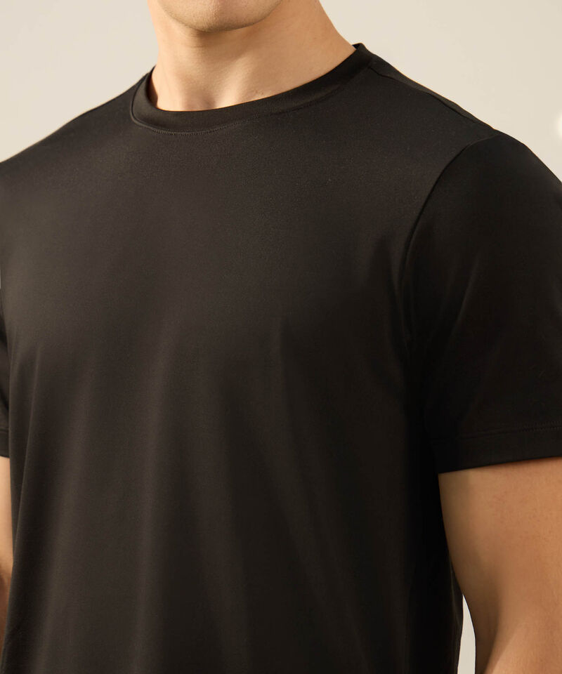 Camiseta Para Hombre Negro