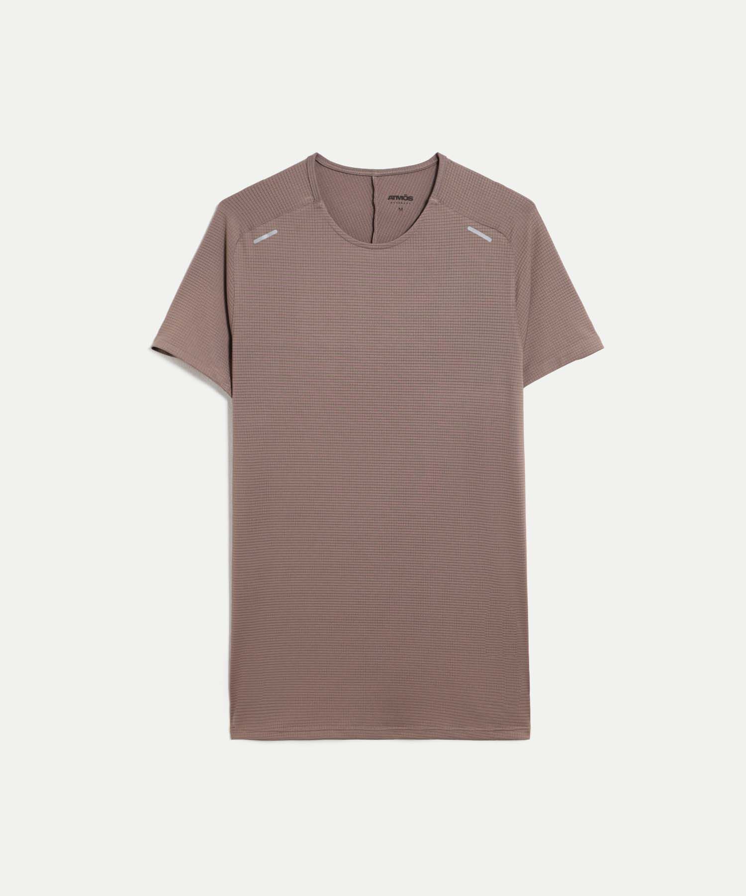 Camiseta Para Hombre CafeOscuro