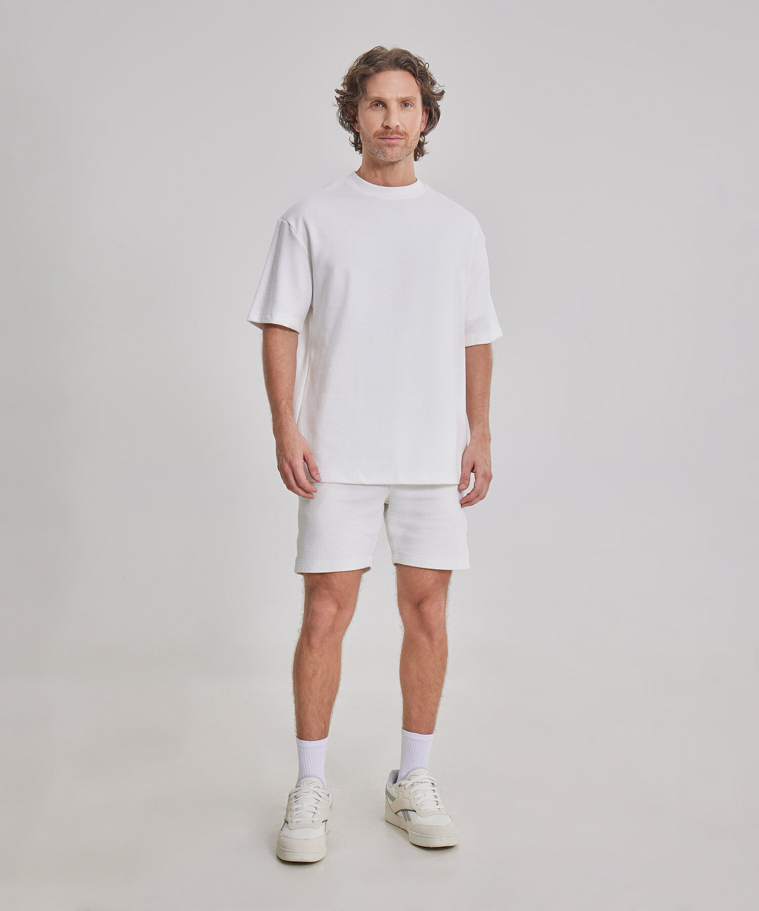 Camiseta Para Hombre Blanco