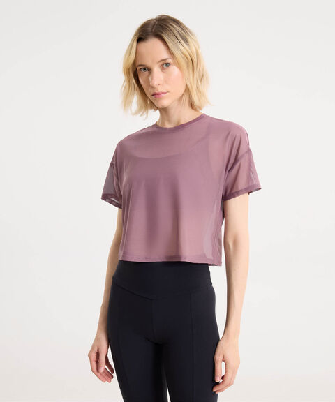Camiseta Para Mujer Morado image number null