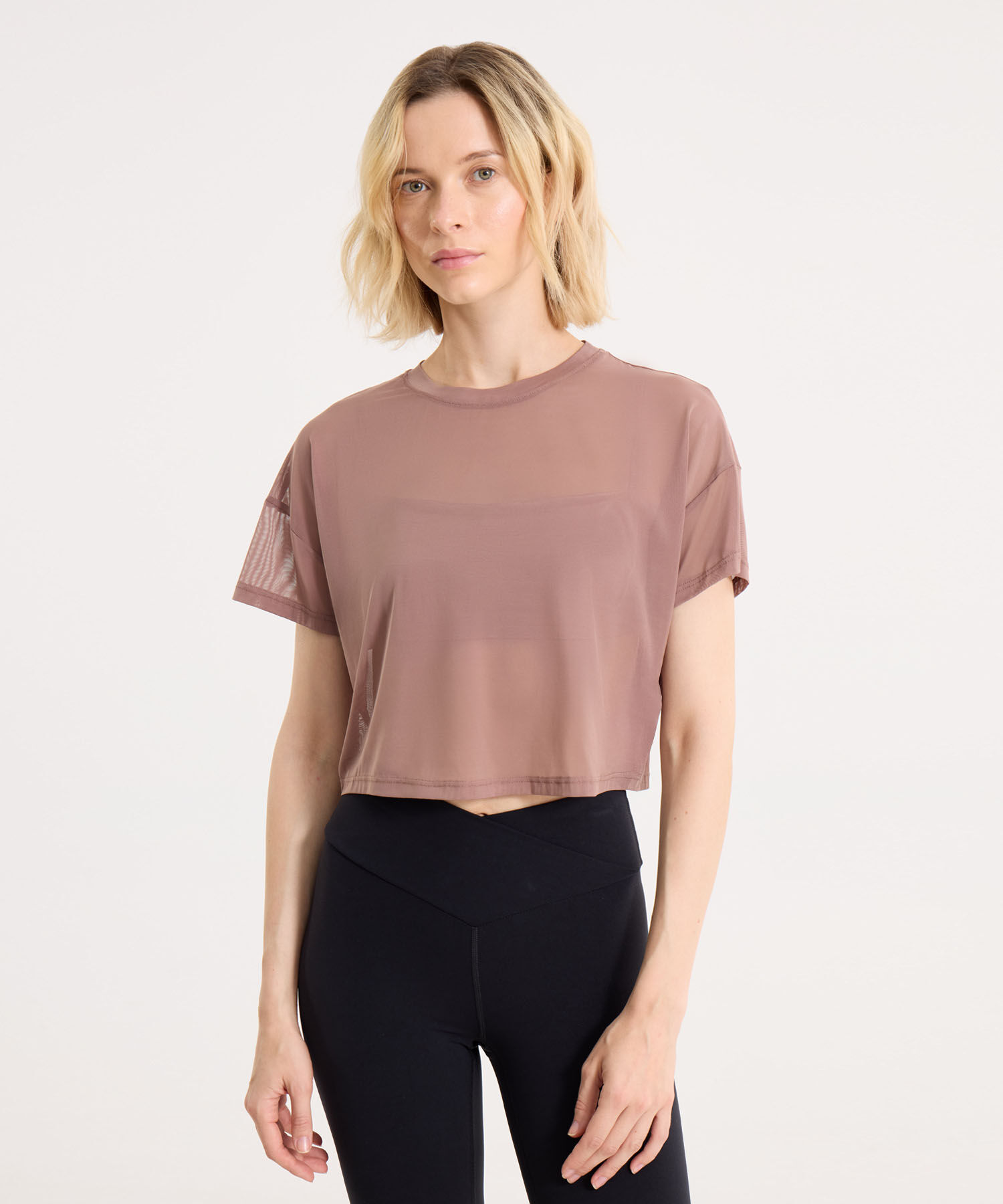 Camiseta Para Mujer CafeClaro