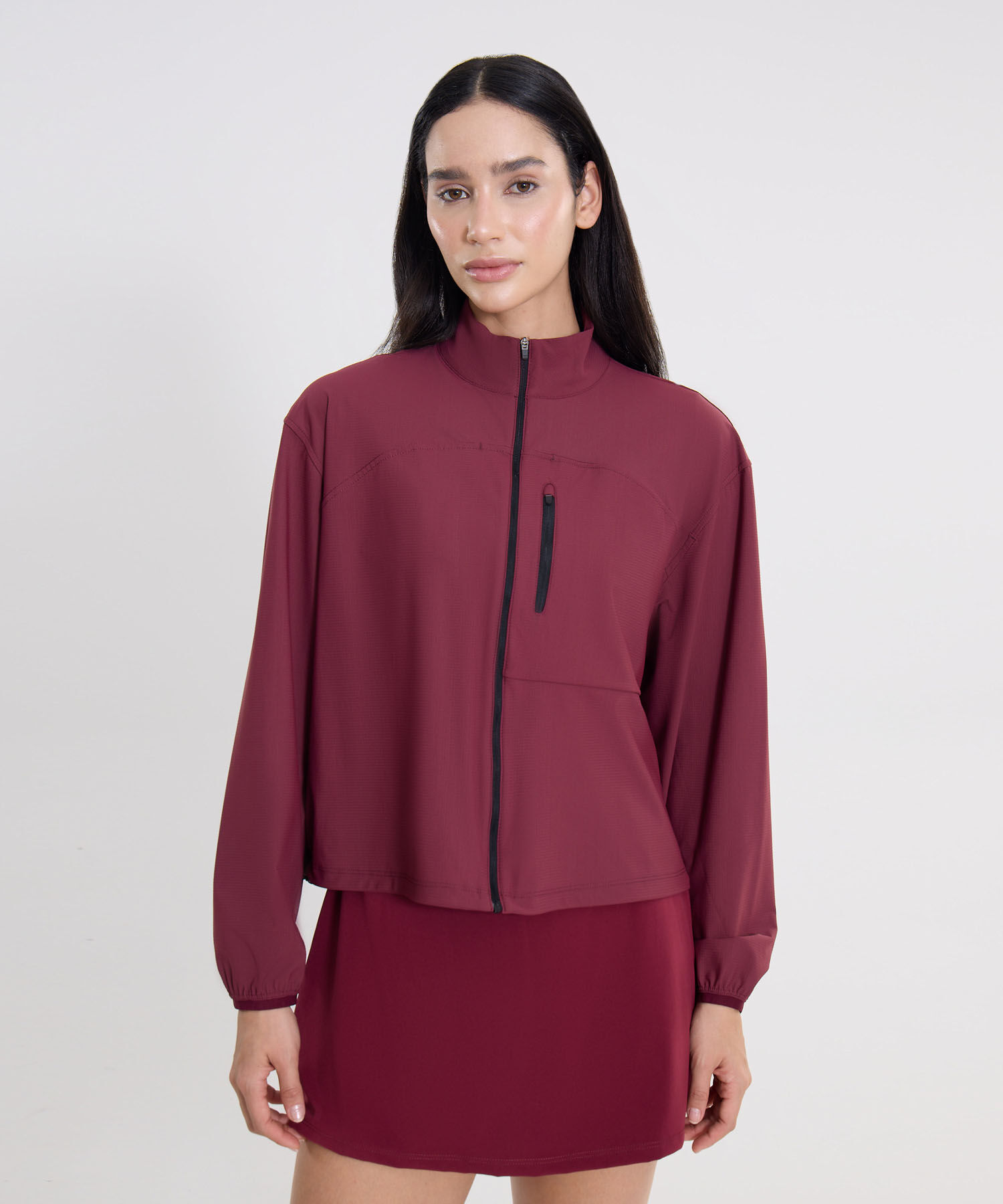 Chaqueta Para Mujer Vino