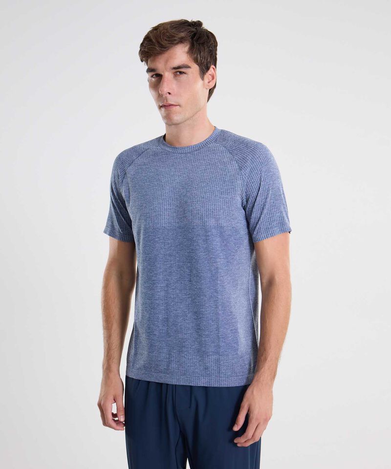 Camiseta Para Hombre Azul