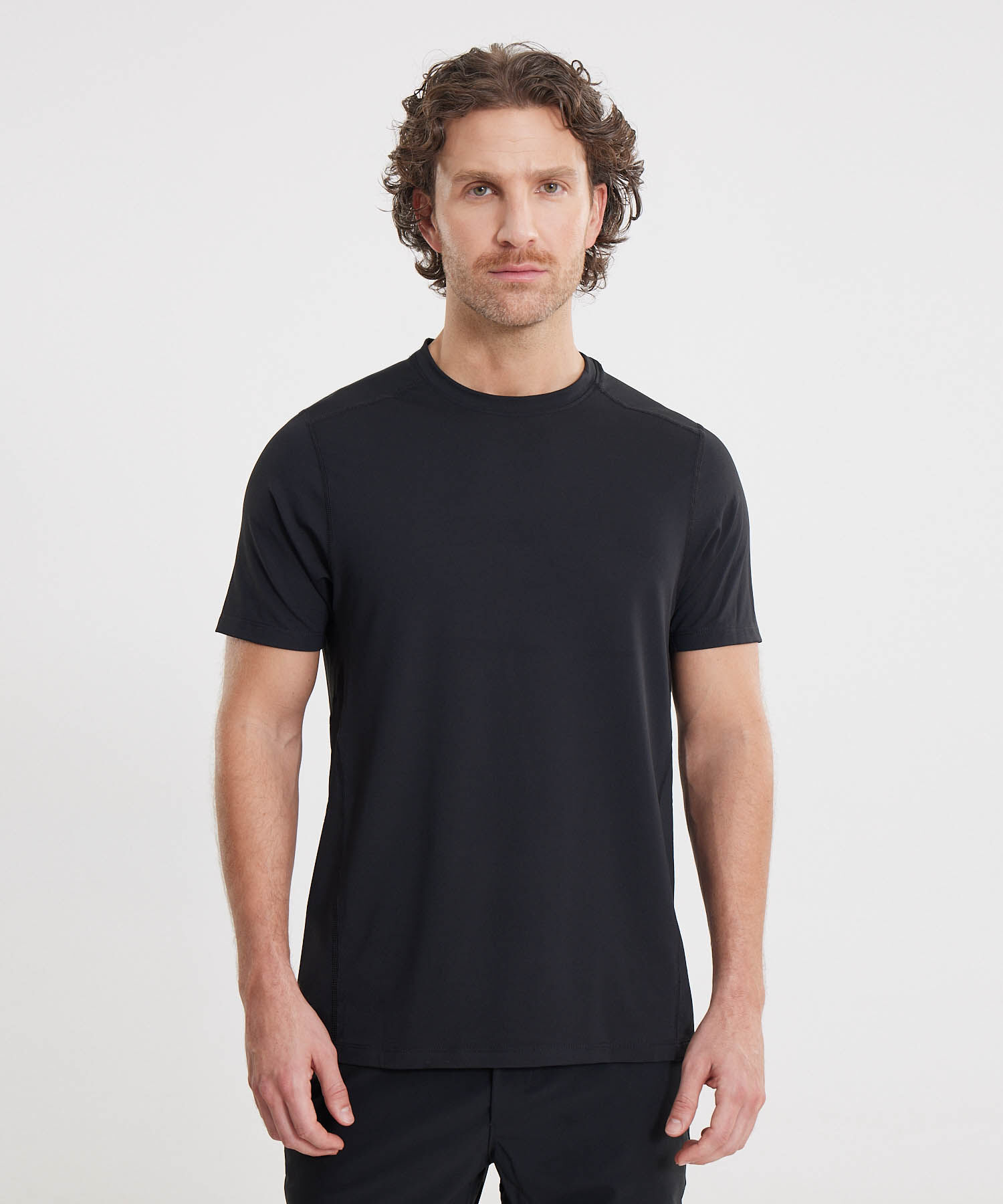 Camiseta Para Hombre Black