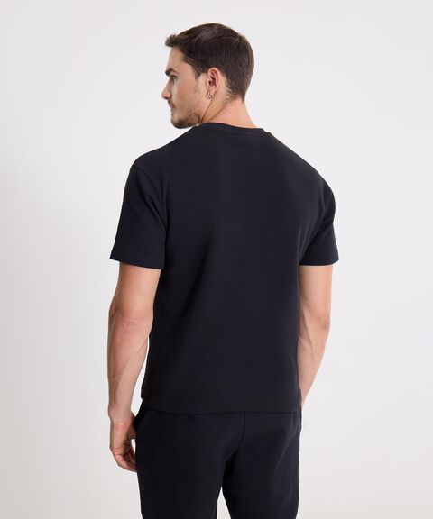 Camiseta Para Hombre Negro