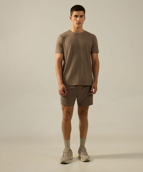 Camiseta Para Hombre Cafe image number null