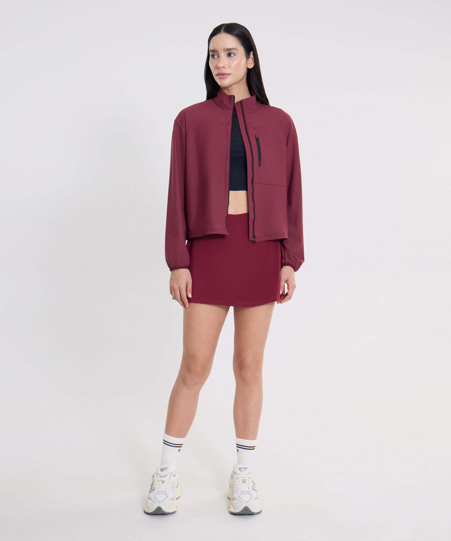 Chaqueta Para Mujer Vino