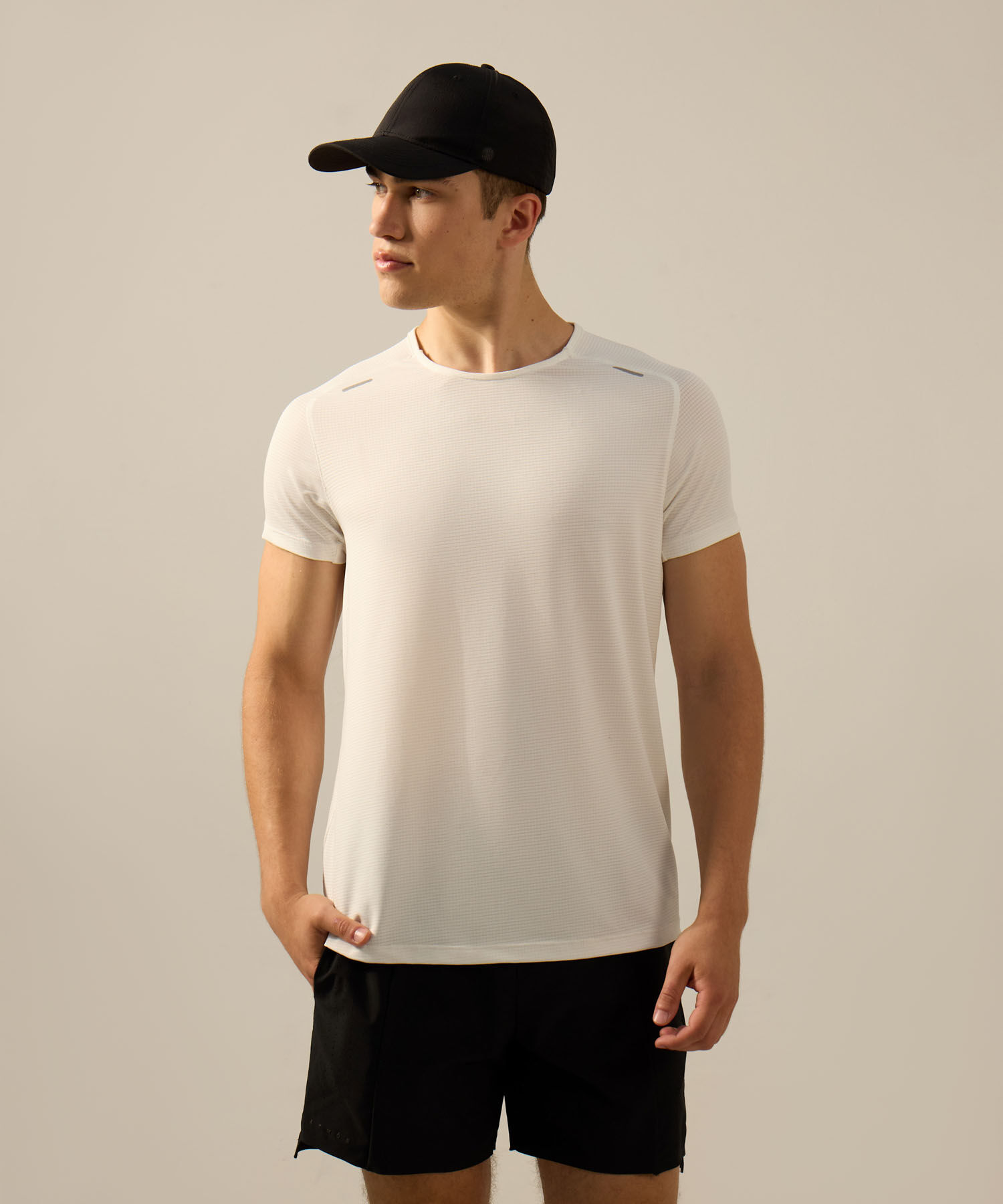 Camiseta Para Hombre Hueso