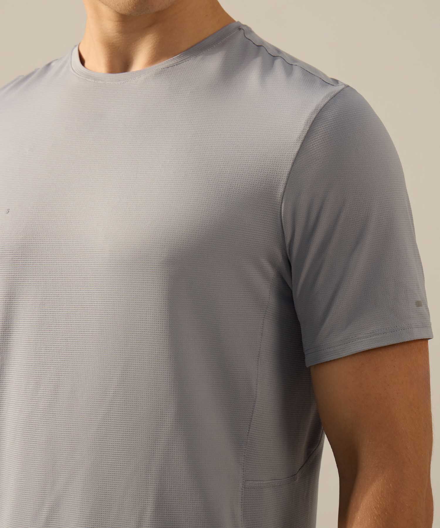 Camiseta Para Hombre Gris