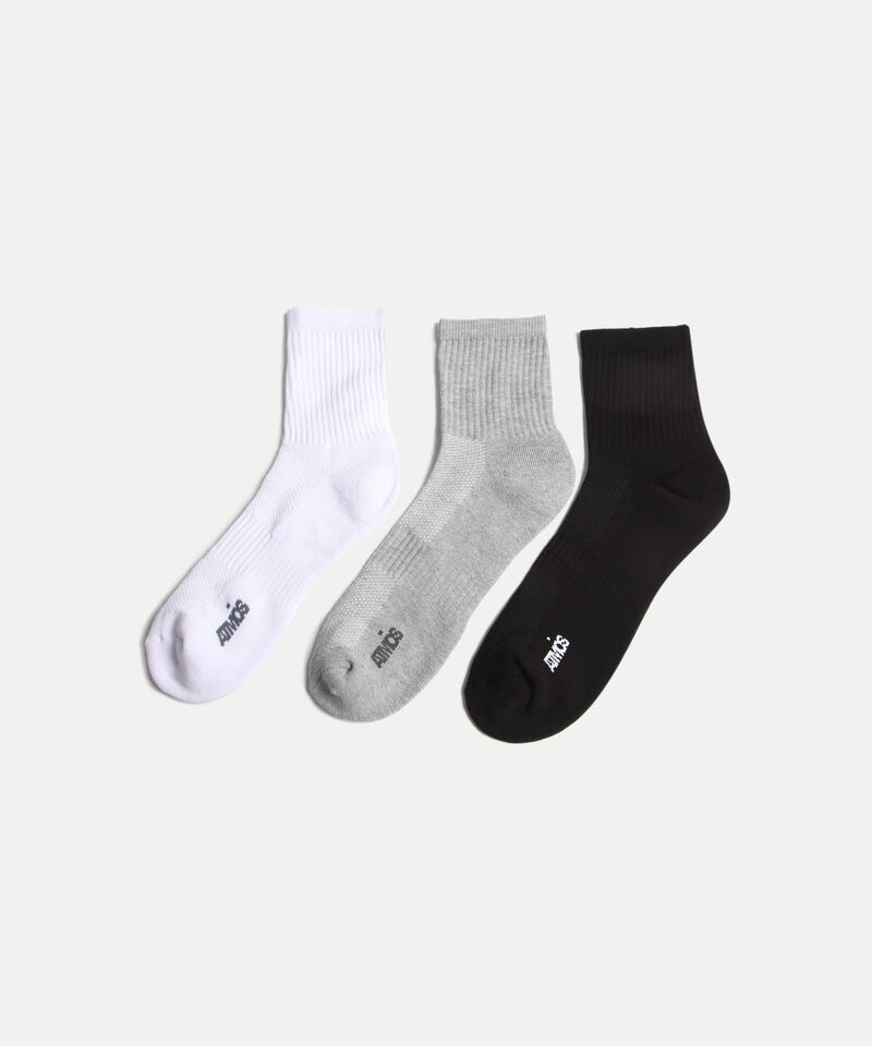 Medias Para Hombre Gris