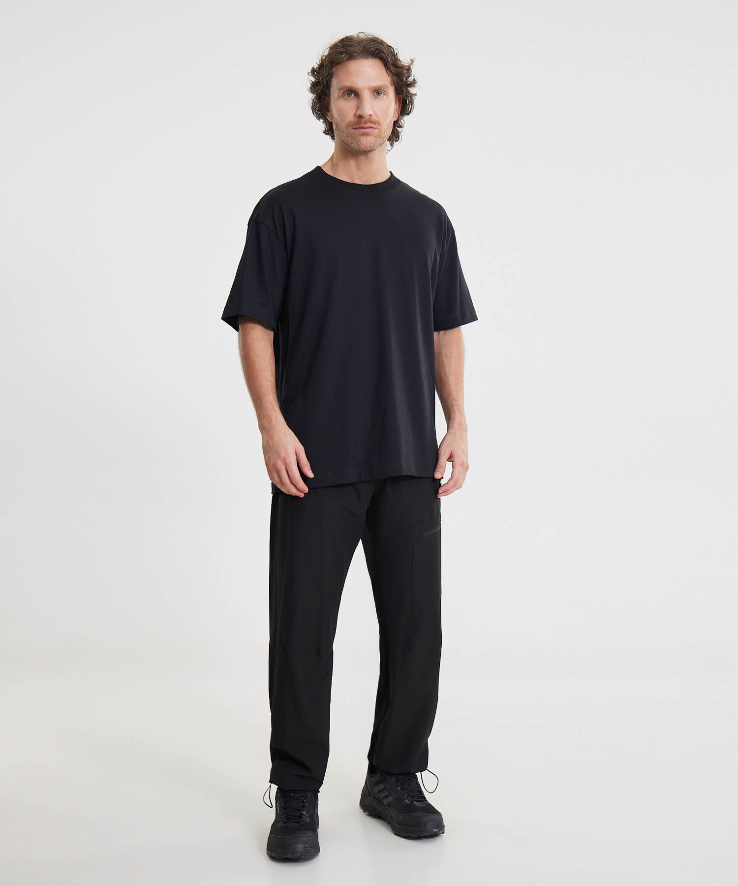 Camiseta Para Hombre Negro