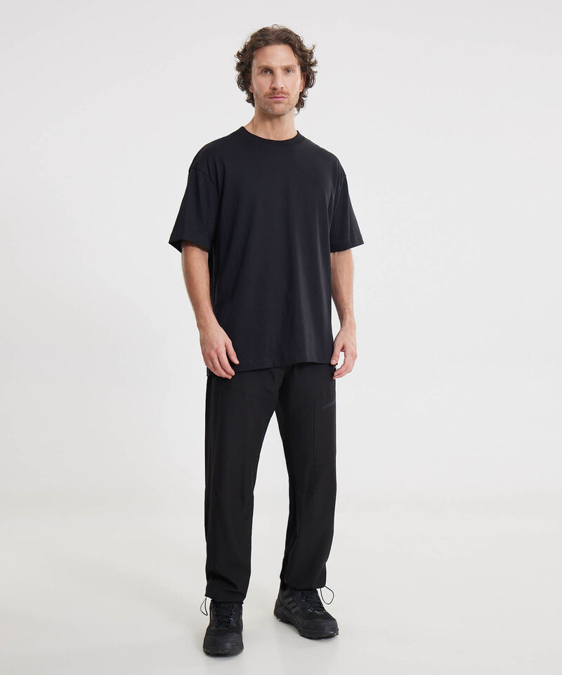 Camiseta Para Hombre Negro