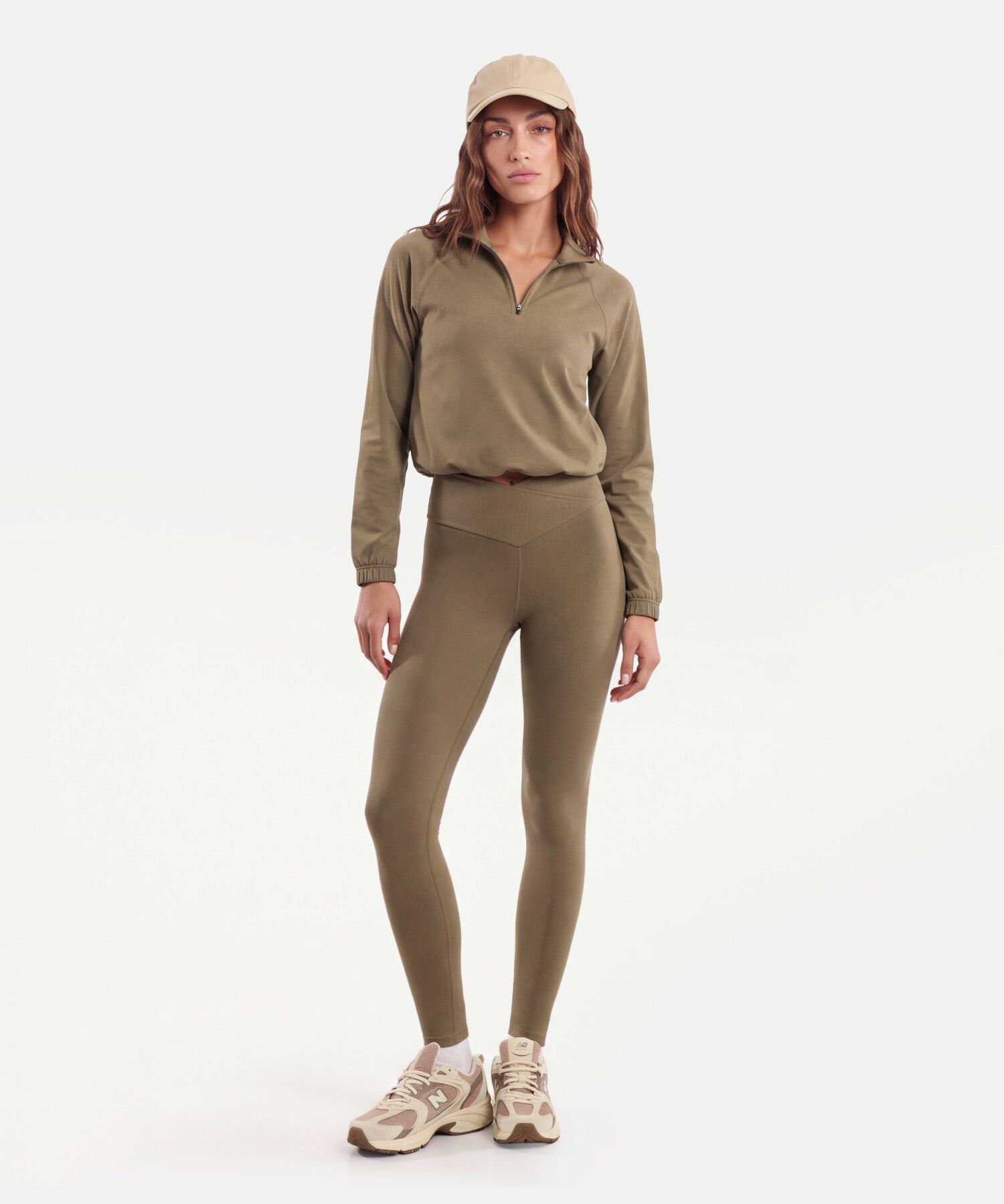 Leggins Cross Aerius Skin, Mocca