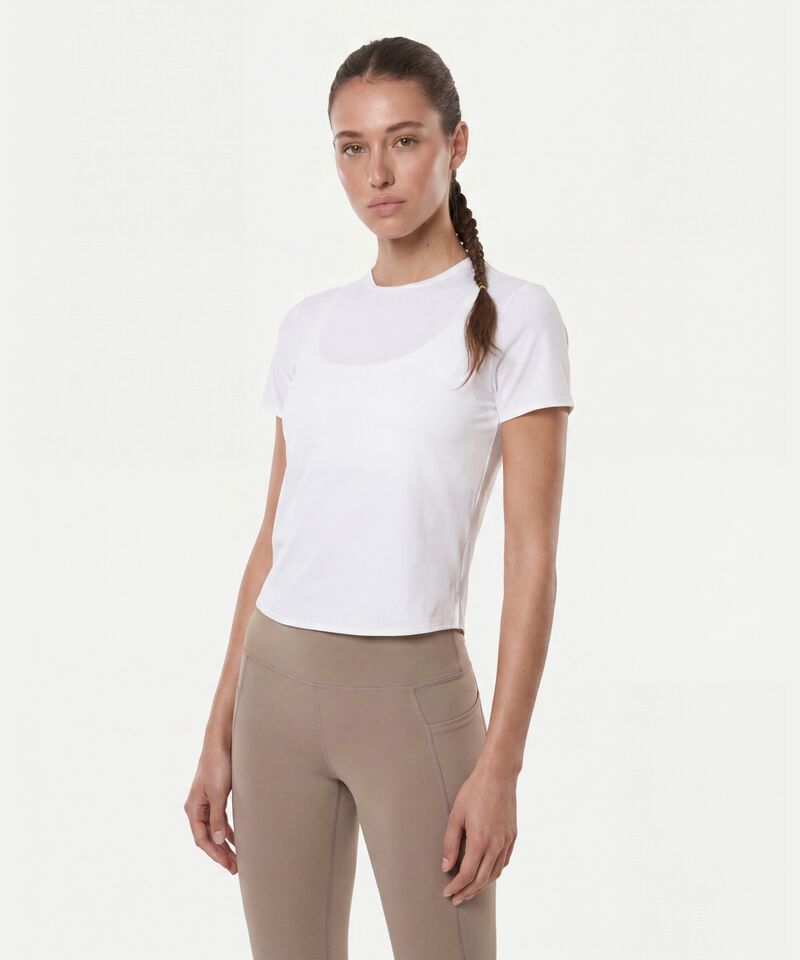 Camiseta Para Mujer Blanco