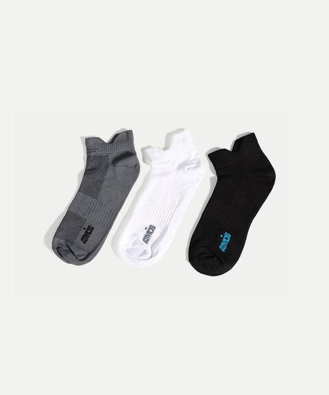 Medias Para Hombre Gris image number null