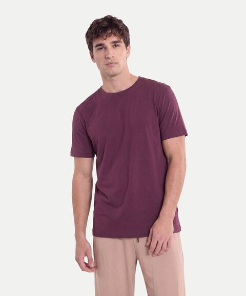 Camiseta Para Hombre Vino image number null