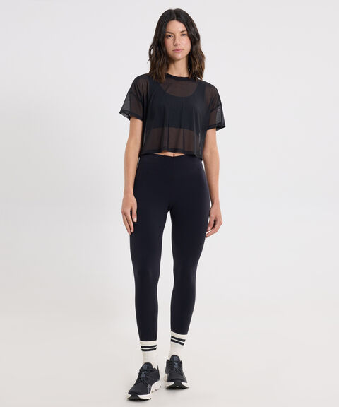 Camiseta Para Mujer Negro