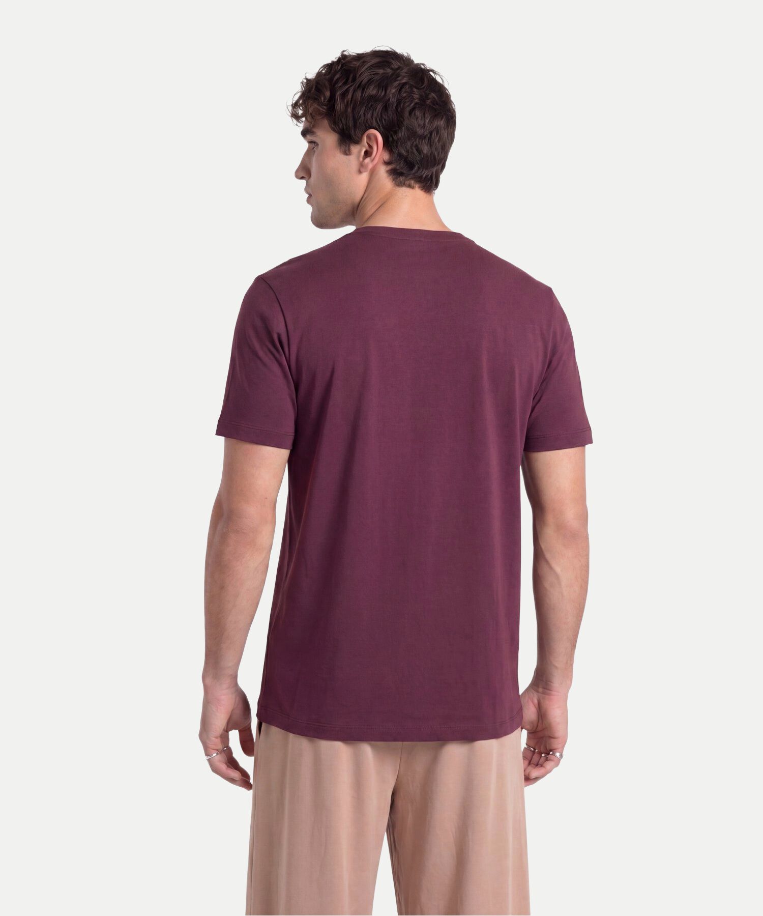 Camiseta Para Hombre Vino
