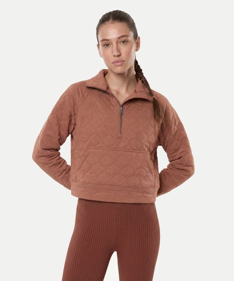 Chaqueta Para Mujer Cafe image number null