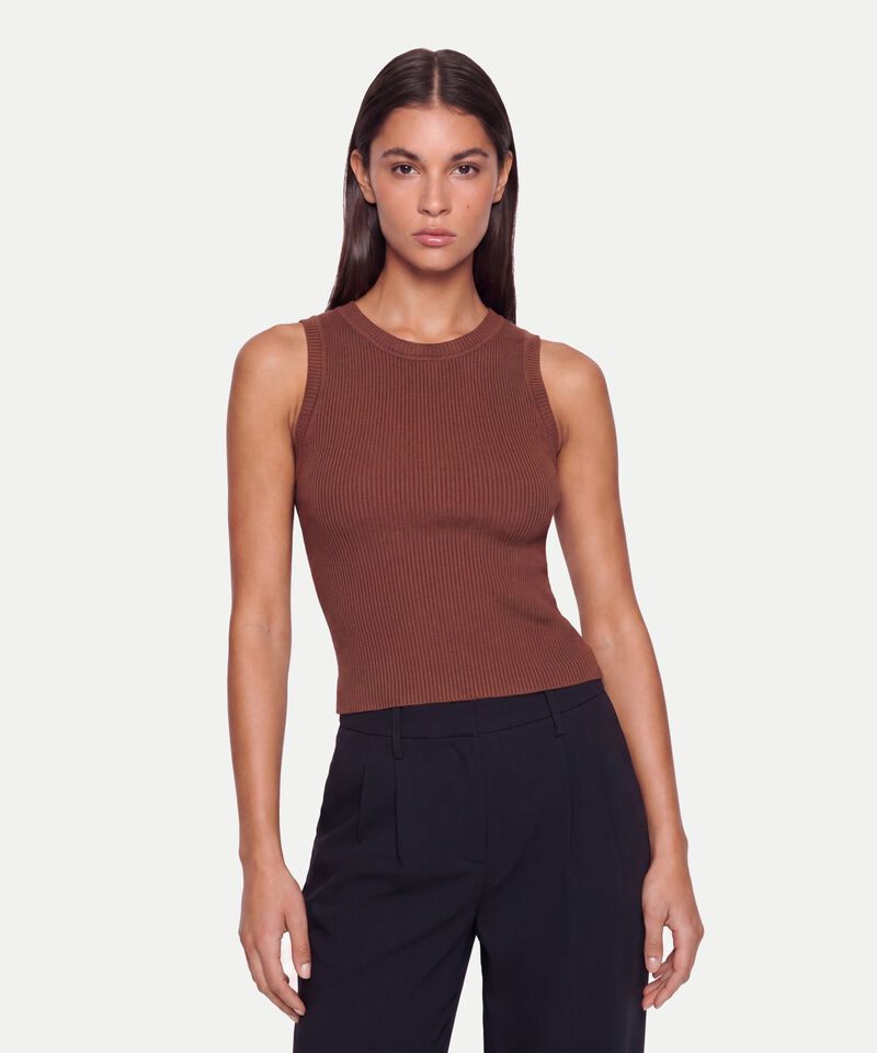 Camiseta Para Mujer Terracota