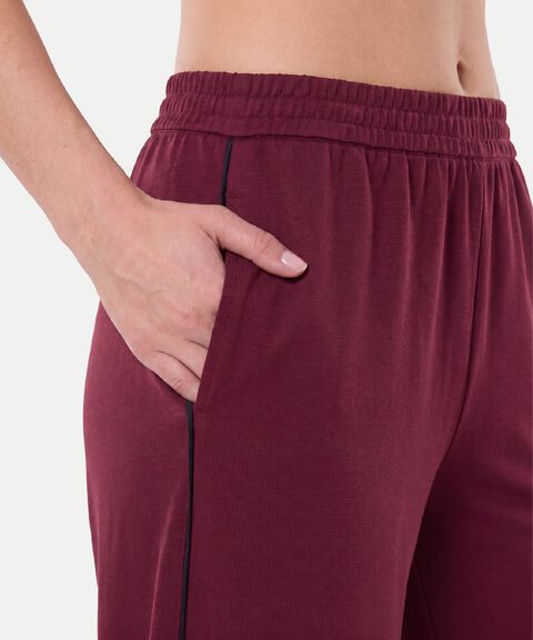 Pantalon Para Mujer Vino