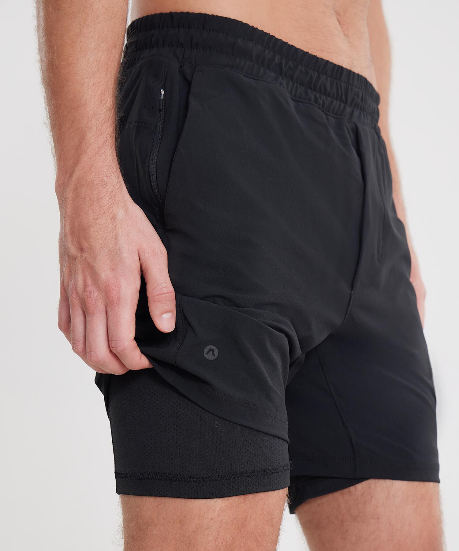 Bermuda Para Hombre Negro